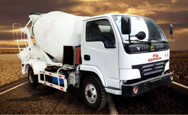 JC3.5防爆柴油機混凝土攪拌運輸車